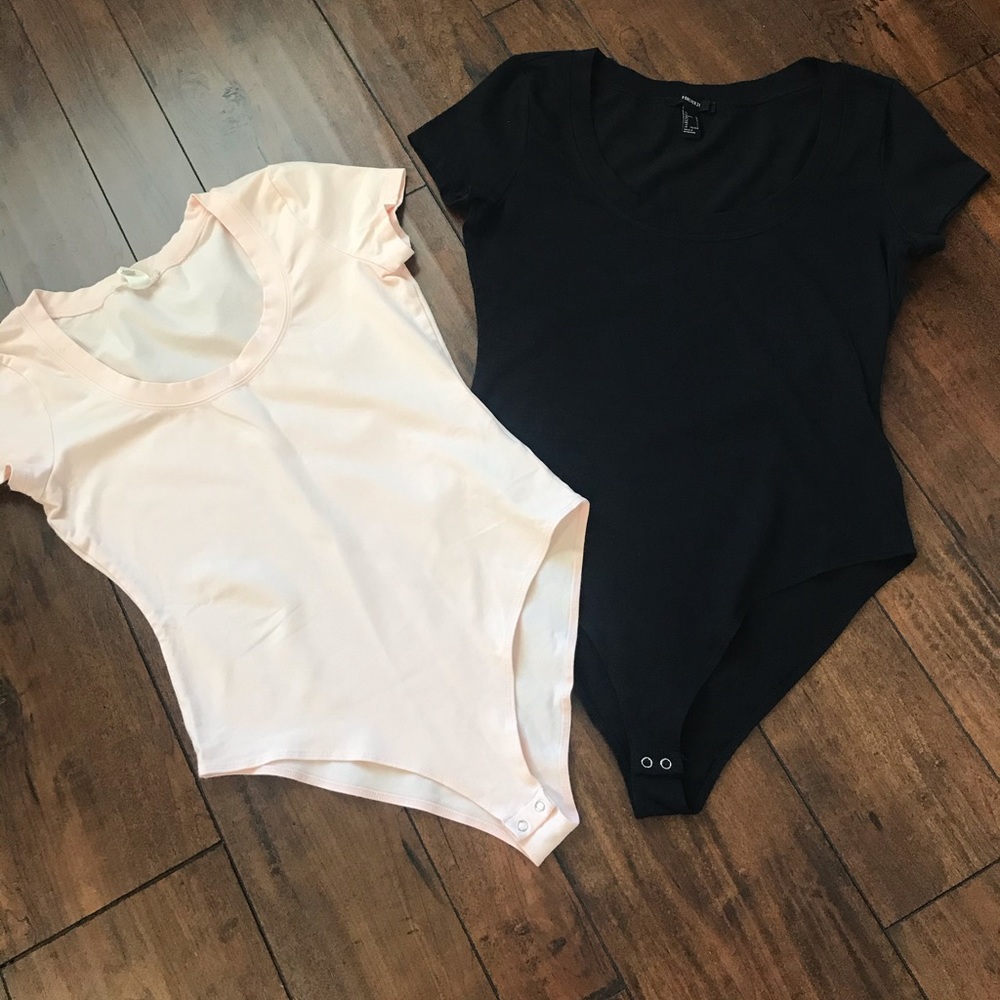 Two Forever21 bodysuits for the price of 1! 🥰🥰